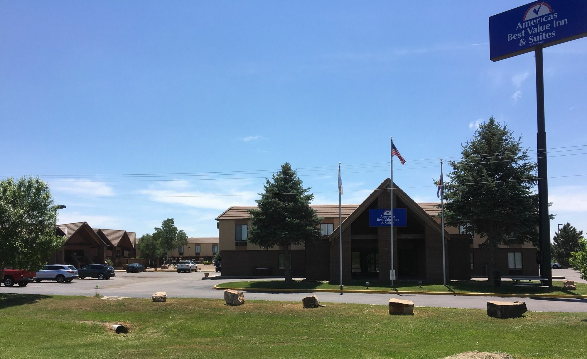 Americas Best Value Inn & Suites Ft Collins E At I-25 Fort Collins Eksteriør billede